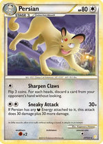 Persian 27/123 - HeartGold SoulSilver Reverse Holofoil - Poke-Collect