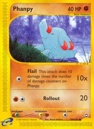 Phanpy 100/147 - Aquapolis