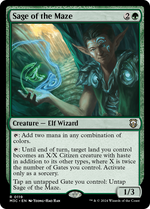 Sage of the Maze (M3C-119) - Modern Horizons 3 Commander - Poke-Collect