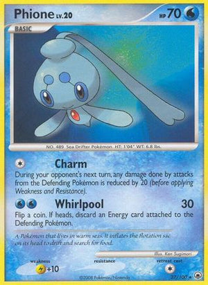 Phione (27) 27/100 - Majestic Dawn Reverse Holofoil - Poke-Collect
