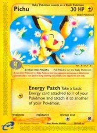 Pichu (58) 58/165 - Expedition - Poke-Collect