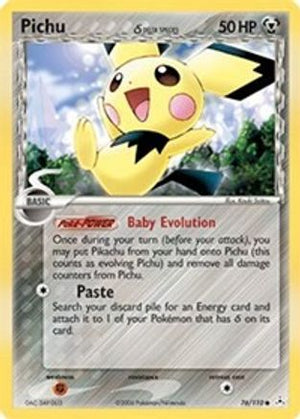 Pichu (Delta Species) 76/110 - Holon Phantoms - Poke-Collect