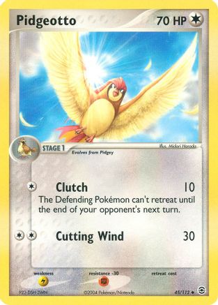 Pidgeotto 45/112 - FireRed & LeafGreen - Poke-Collect
