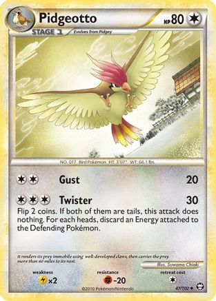 Pidgeotto 47/102 - Triumphant - Poke-Collect