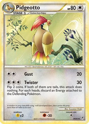 Pidgeotto 48/95 - Call of Legends Reverse Holofoil - Poke-Collect