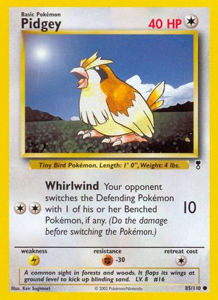 Pidgey 85/110 - Legendary Collection - Poke-Collect