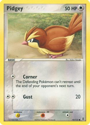 Pidgey 73/112 - FireRed & LeafGreen - Poke-Collect