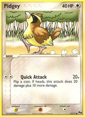Pidgey 12/17 - POP Series 4 - Poke-Collect
