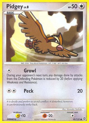 Pidgey 99/132 - Secret Wonders Reverse Holofoil - Poke-Collect