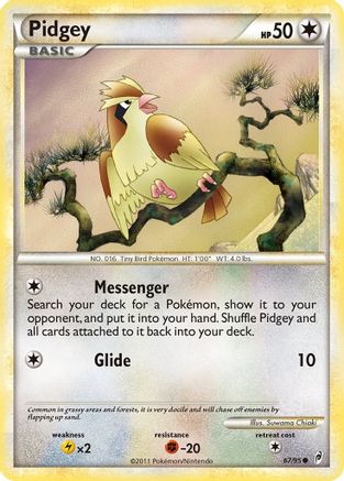 Pidgey 67/95 - Call of Legends - Poke-Collect