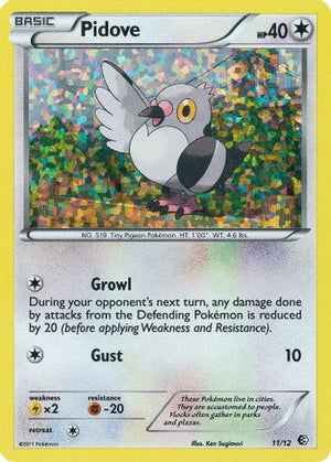Pidove - 11/12 11/12 - McDonalds Promos 2011 Holofoil - Poke-Collect