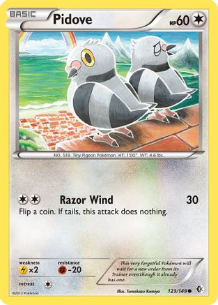 Pidove 123/149 - Boundaries Crossed - Poke-Collect