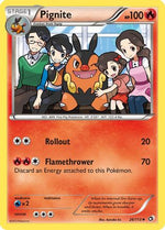 Pignite 26/113 - Legendary Treasures Reverse Holofoil - Poke-Collect
