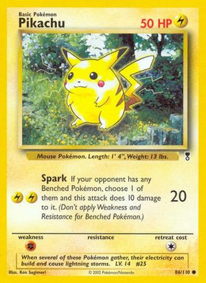 Pikachu 86/110 - Legendary Collection - Poke-Collect