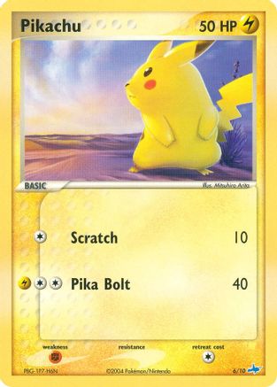 Pikachu 6/10 - EX Trainer Kit 1 Latias & Latios - Poke-Collect