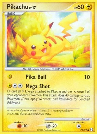 Pikachu 71/99 - Arceus - Poke-Collect