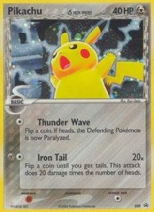 Pikachu (Delta Species) - 035 (Value Pack) 35/40 - Nintendo Promos Holofoil - Poke-Collect