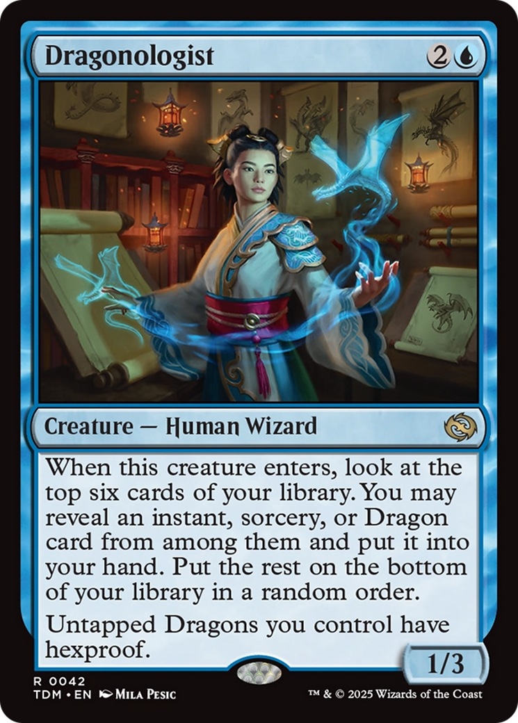Dragonologist (TDM-042) - Tarkir: Dragonstorm - Poke-Collect