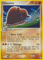 Piloswine 13/109 - Team Rocket Returns Reverse Holofoil - Poke-Collect