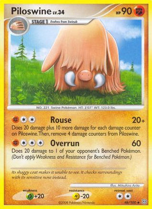 Piloswine 46/100 - Stormfront