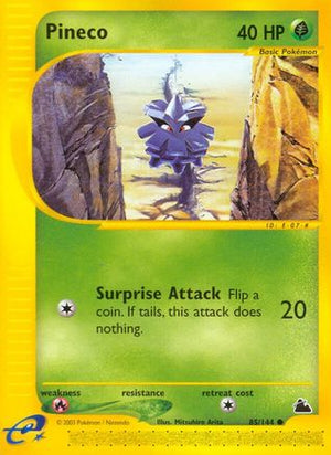 Pineco (85) 85/144 - Skyridge Reverse Holofoil - Poke-Collect