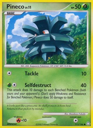 Pineco 113/146 - Legends Awakened - Poke-Collect