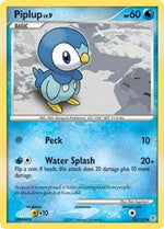 Piplup 93/130 - Diamond and Pearl Reverse Holofoil - Poke-Collect