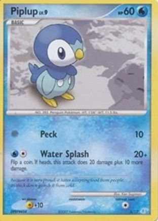 Piplup 5 - DP Trainer Kit Manaphy & Lucario - Poke-Collect