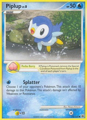Piplup (72) 72/100 - Majestic Dawn - Poke-Collect