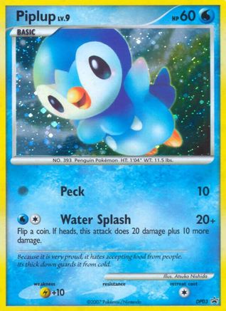 Piplup - DP03 DP03/56 - Diamond and Pearl Promos Holofoil - Poke-Collect