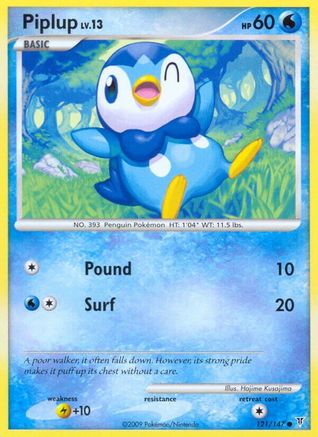 Piplup 121/147 - Supreme Victors - Poke-Collect