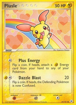 Plusle 69/101 - Hidden Legends - Poke-Collect