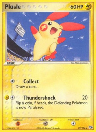 Plusle 39/106 - Emerald - Poke-Collect