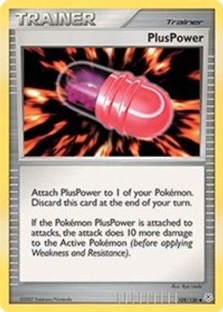 PlusPower 109/130 - Diamond and Pearl Reverse Holofoil - Poke-Collect