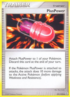 PlusPower 121/132 - Secret Wonders Reverse Holofoil - Poke-Collect