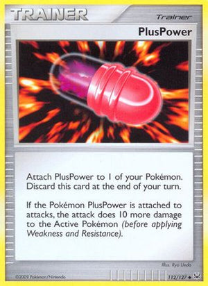 PlusPower 112/127 - Platinum Reverse Holofoil - Poke-Collect