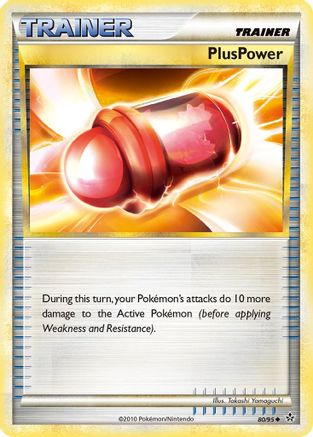 PlusPower 80/95 - Unleashed Reverse Holofoil - Poke-Collect