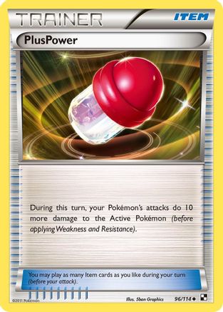PlusPower 96/114 - Black and White - Poke-Collect