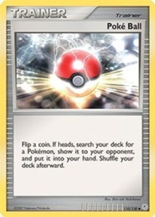 Poke Ball 110/130 - Diamond and Pearl Reverse Holofoil - Poke-Collect