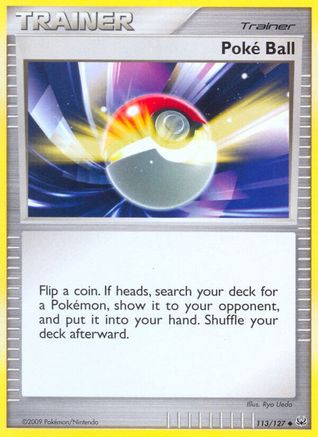 Poke Ball 113/127 - Platinum - Poke-Collect