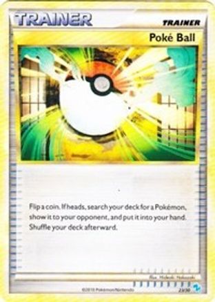Poke Ball (Gyarados) 23 - HGSS Trainer Kit Gyarados & Raichu - Poke-Collect