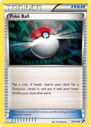 Poke Ball 97/114 - Black and White - Poke-Collect