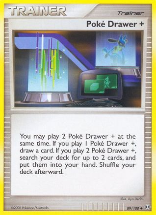 Poke Drawer + 89/100 - Stormfront - Poke-Collect
