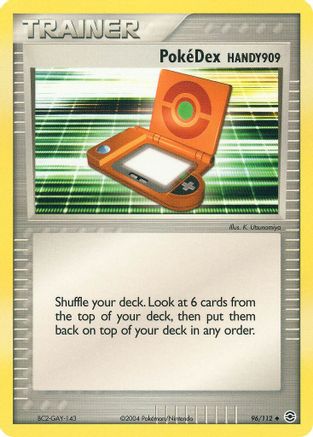 PokeDex (HANDY909) 96/112 - FireRed & LeafGreen - Poke-Collect