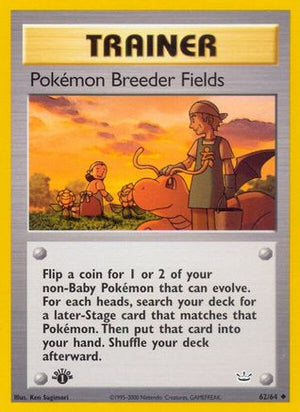 Pokemon Breeder Fields 62/64 - Neo Revelation Unlimited - Poke-Collect