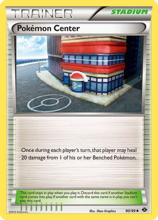 Pokemon Center 90/99 - Next Destinies Reverse Holofoil - Poke-Collect