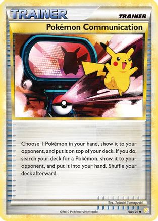 Pokemon Communication 98/123 - HeartGold SoulSilver - Poke-Collect