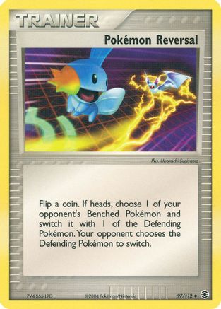 Pokemon Reversal 97/112 - FireRed & LeafGreen - Poke-Collect