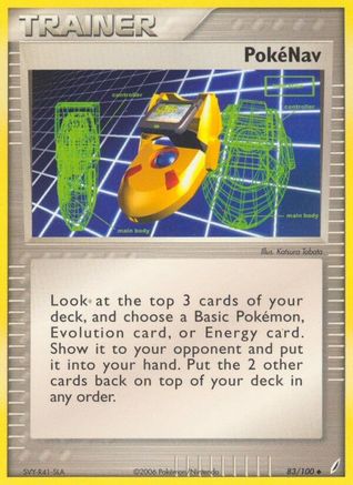 Pokenav 83/100 - Crystal Guardians Reverse Holofoil - Poke-Collect