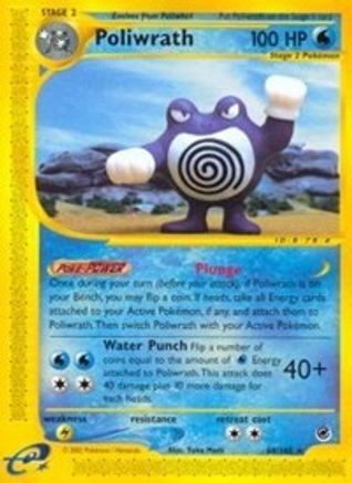 Poliwrath (60) 60/165 - Expedition Reverse Holofoil - Poke-Collect